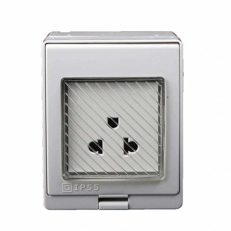 IP55 Series US Standard Sekepe sa Metsi Socket e nang le Switch