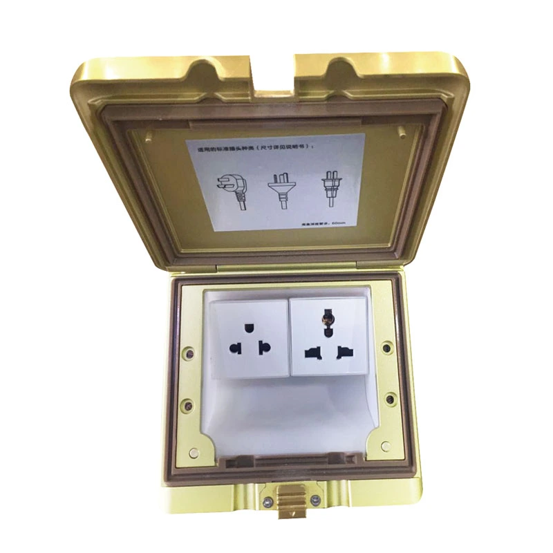 Pop Up Phahamisa IP55 Metsi Motlakase Motlakase Outlet Socket Box