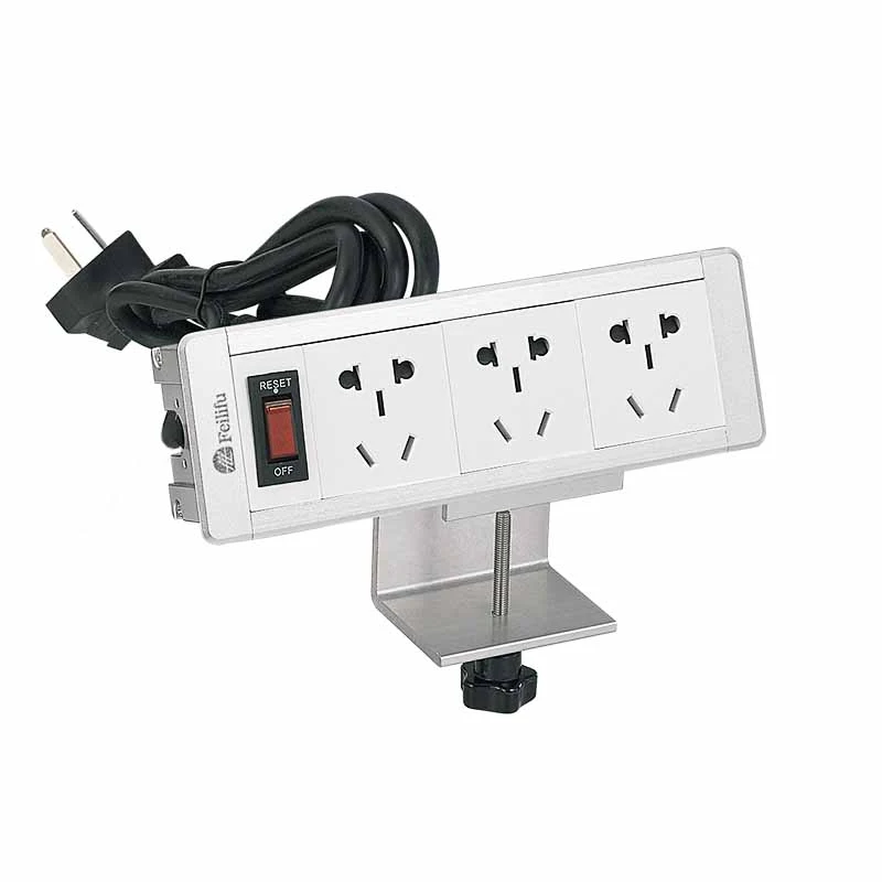 Mount Mount Table Strip Socket e ka tlosoang e nang le Bracket